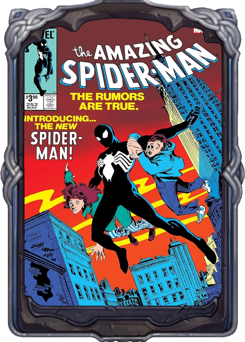 S-Saga traje negro The Amazing Spider-Man 1984-1988